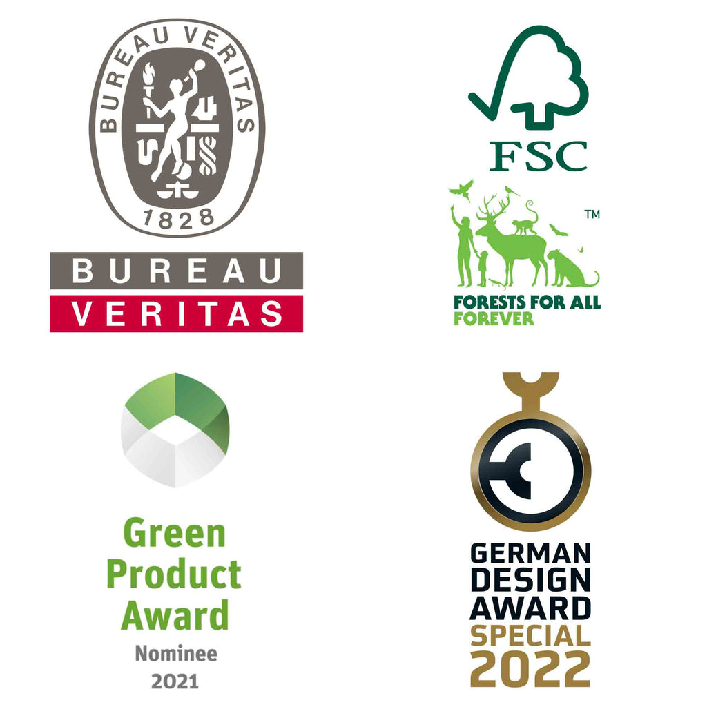 Wooden Coasters - American Walnut / Set of 4 Coasters