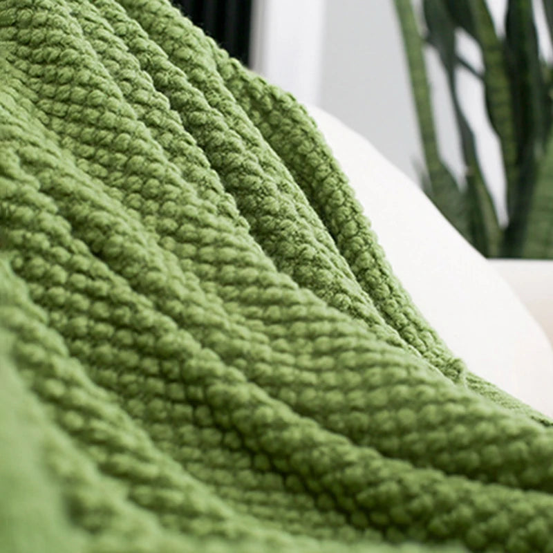 Soft Sofa Blanket Nordic Knitted Blanket